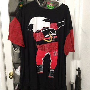 Vibes dabbing Panda Air Jordan Shirt men's